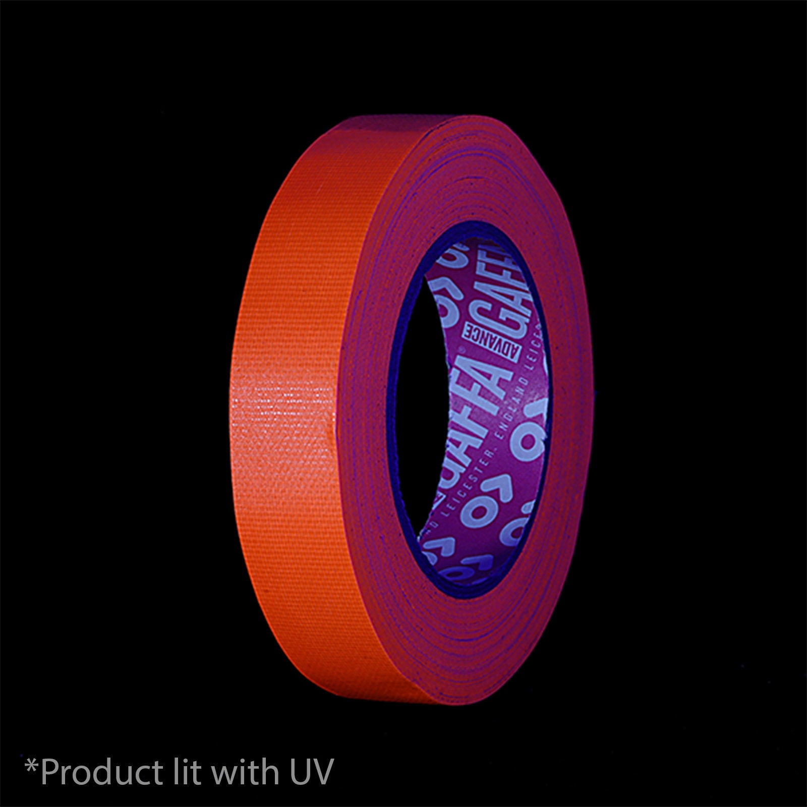 Advance Tapes Gaffa® Fluorescent Cloth Tape 19mm x 25m Orange - Alternate View 3