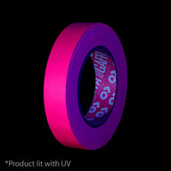 Advance Tapes Gaffa® Fluorescent Cloth Tape 19mm x 25m Pink - Alternate View 1