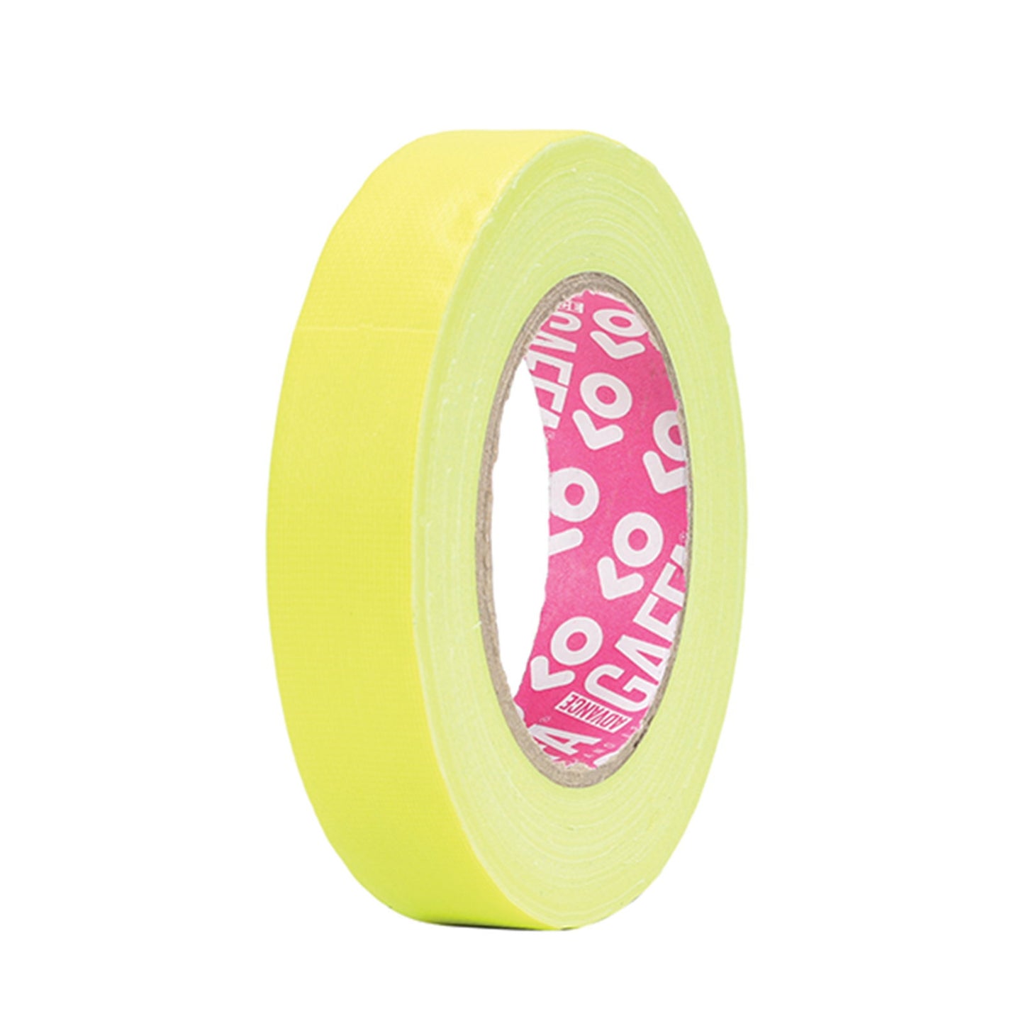 Advance Tapes Gaffa® Fluorescent Cloth Tape 19mm x 25m Yellow - Alternate View 1