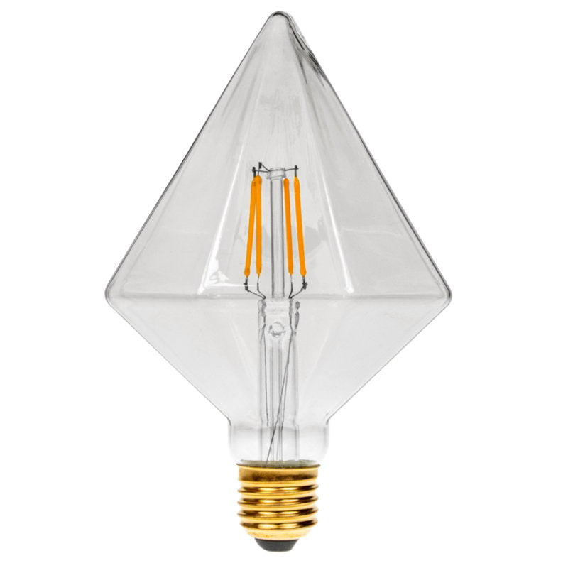 Prolite 4W Dimmable LED Tri-Diamond Filament Lamp 1800K ES - Main View