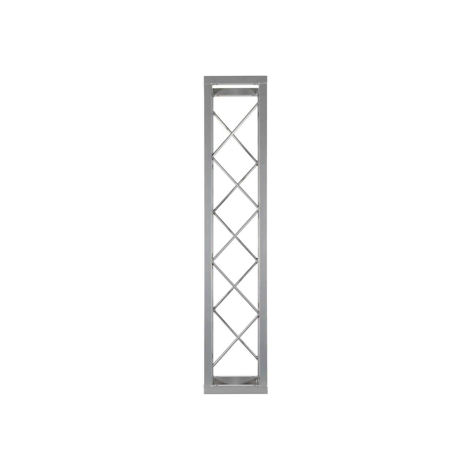 Equinox 1m Quad Steel DecoTruss Silver - Back Panel and Connections