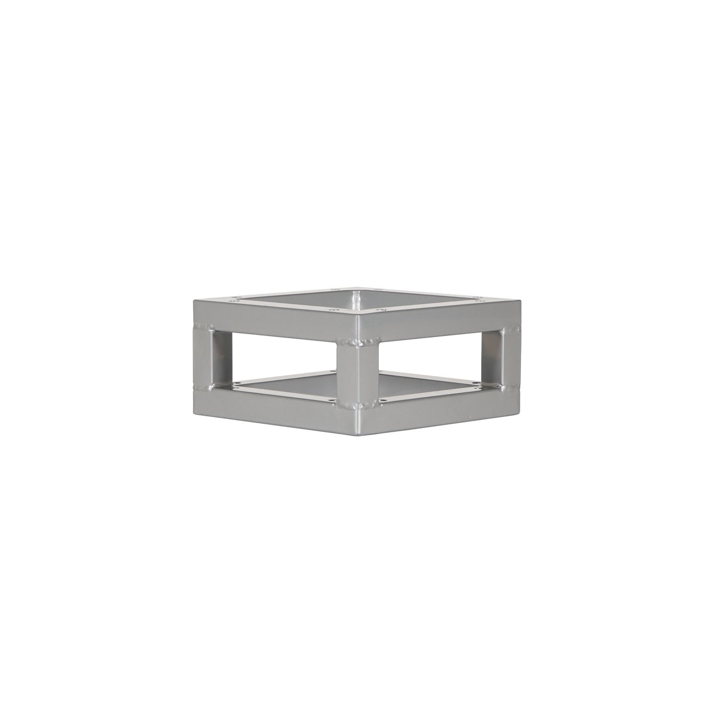 Equinox 0.1m Quad Steel DecoTruss Silver - Back Panel and Connections