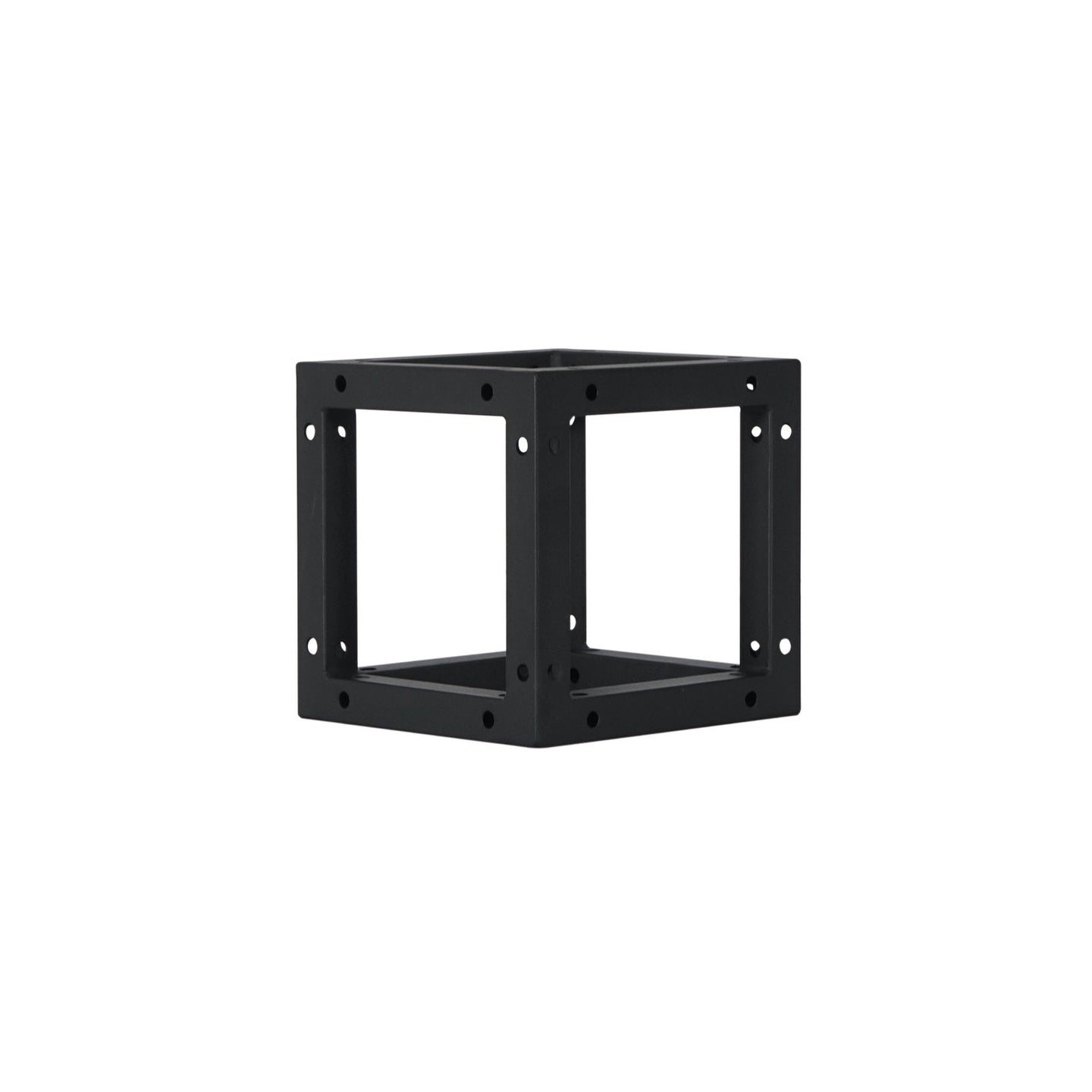 Equinox Quad Steel DecoTruss Box Corner Black - Back Panel and Connections