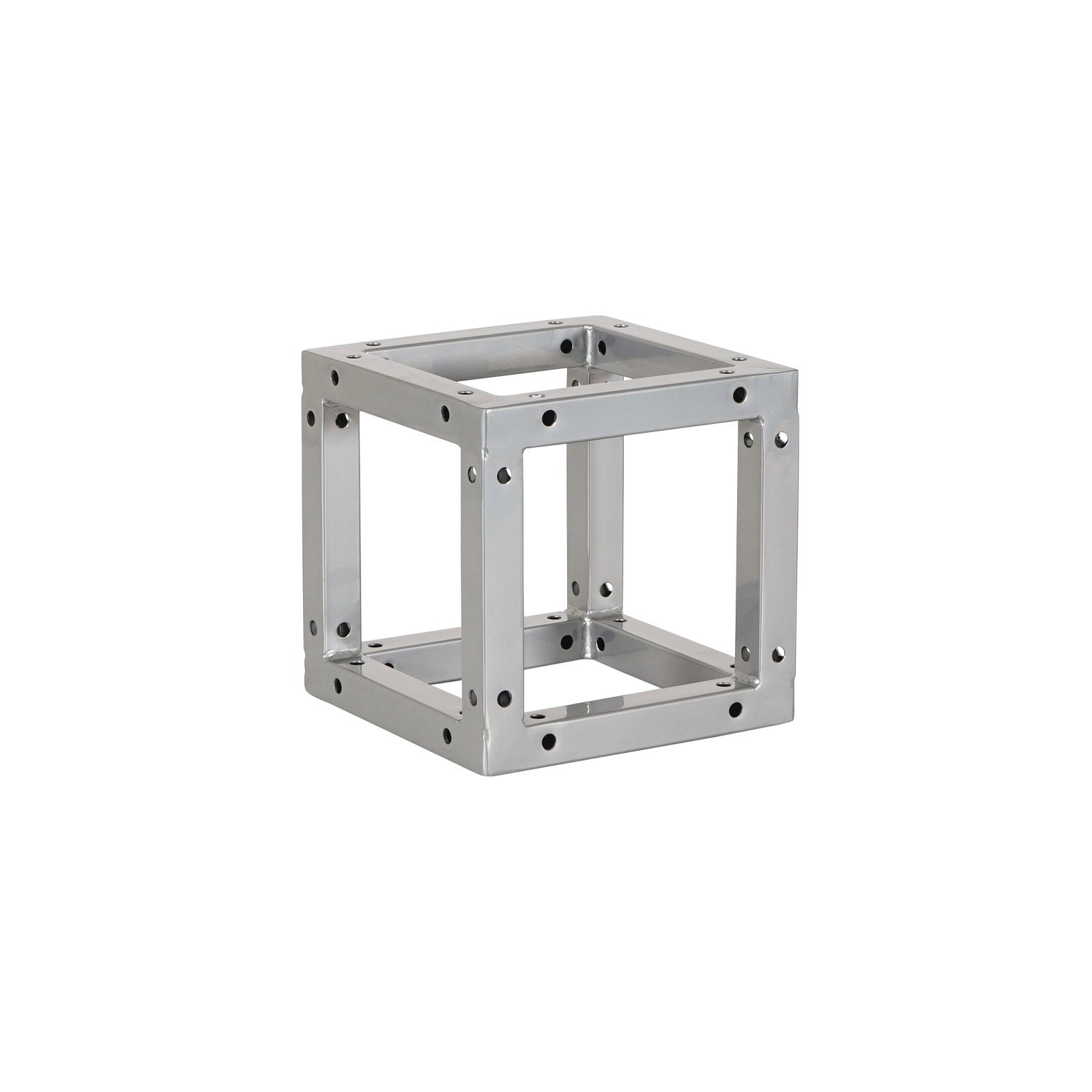 Equinox Quad Steel DecoTruss Box Corner Silver - Alternate View 1