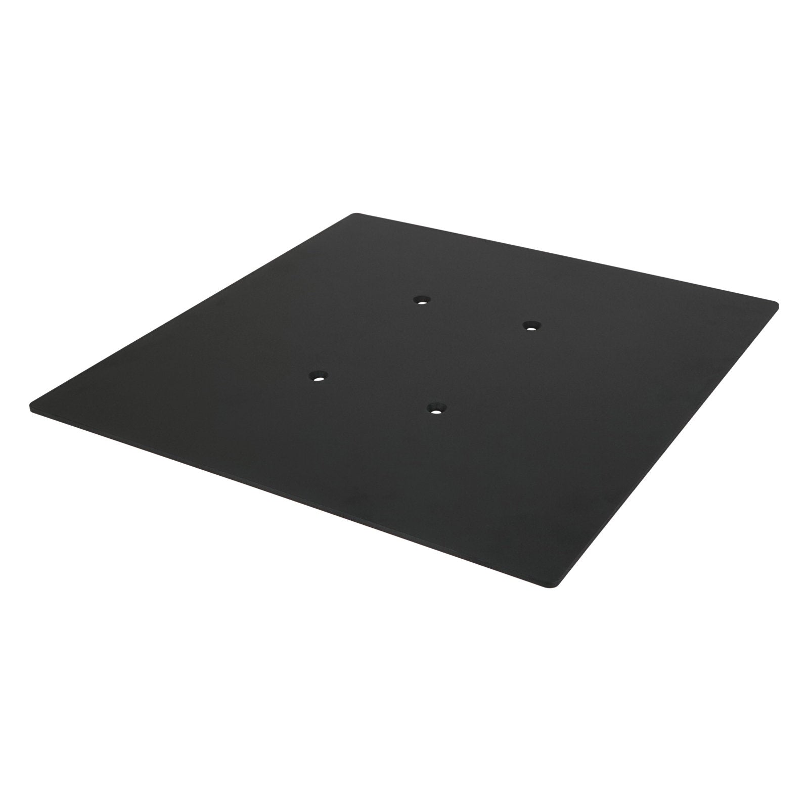 Equinox Quad Steel DecoTruss 500mm Base Plate Black - Back Panel and Connections