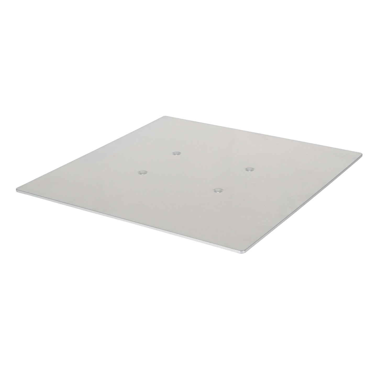 Equinox Quad Steel DecoTruss 500mm Base Plate Silver - Main View