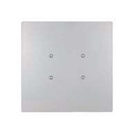 Equinox Quad Steel DecoTruss 500mm Base Plate Silver - Alternate View 1