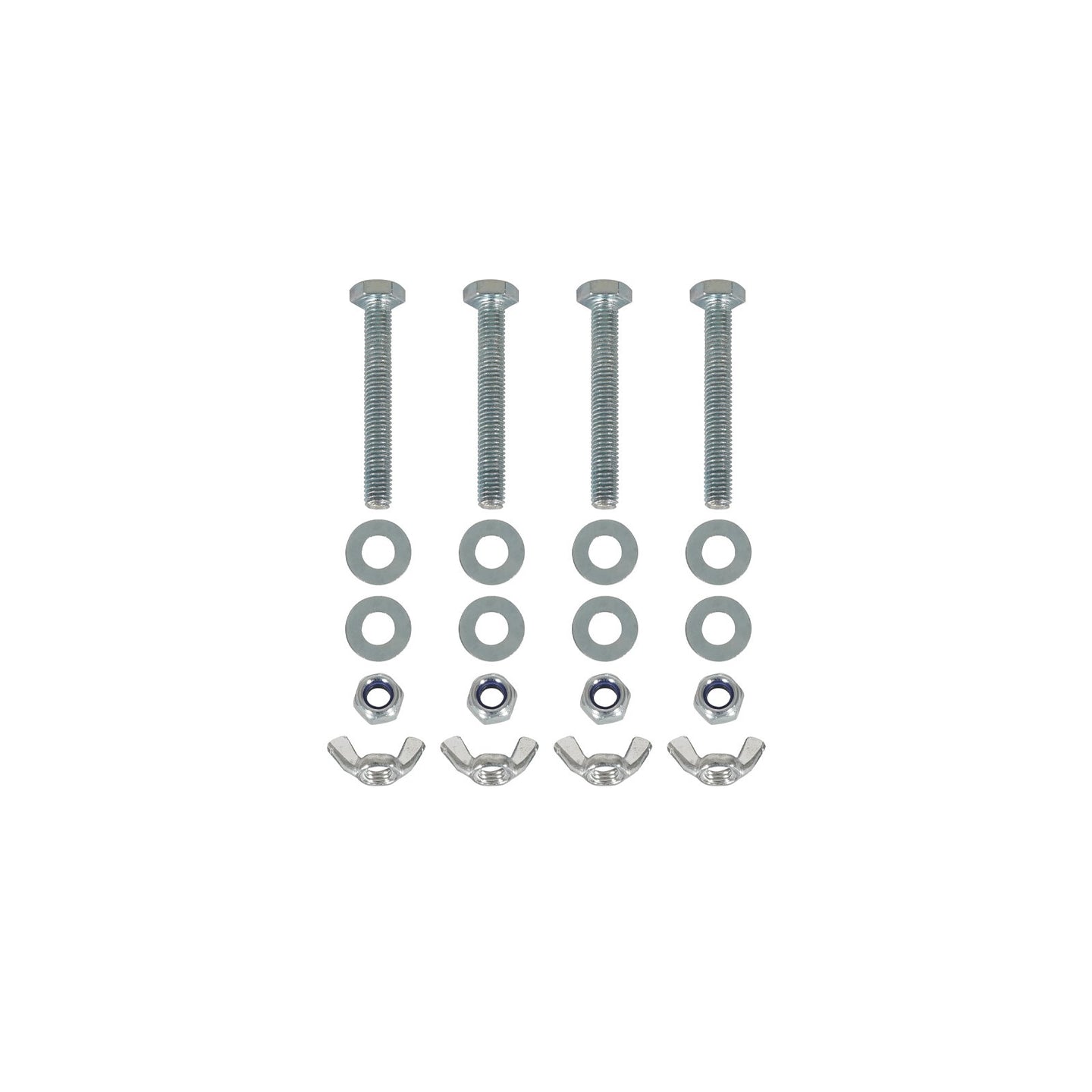 Equinox Quad Steel DecoTruss Bolt Pack Silver - Main View