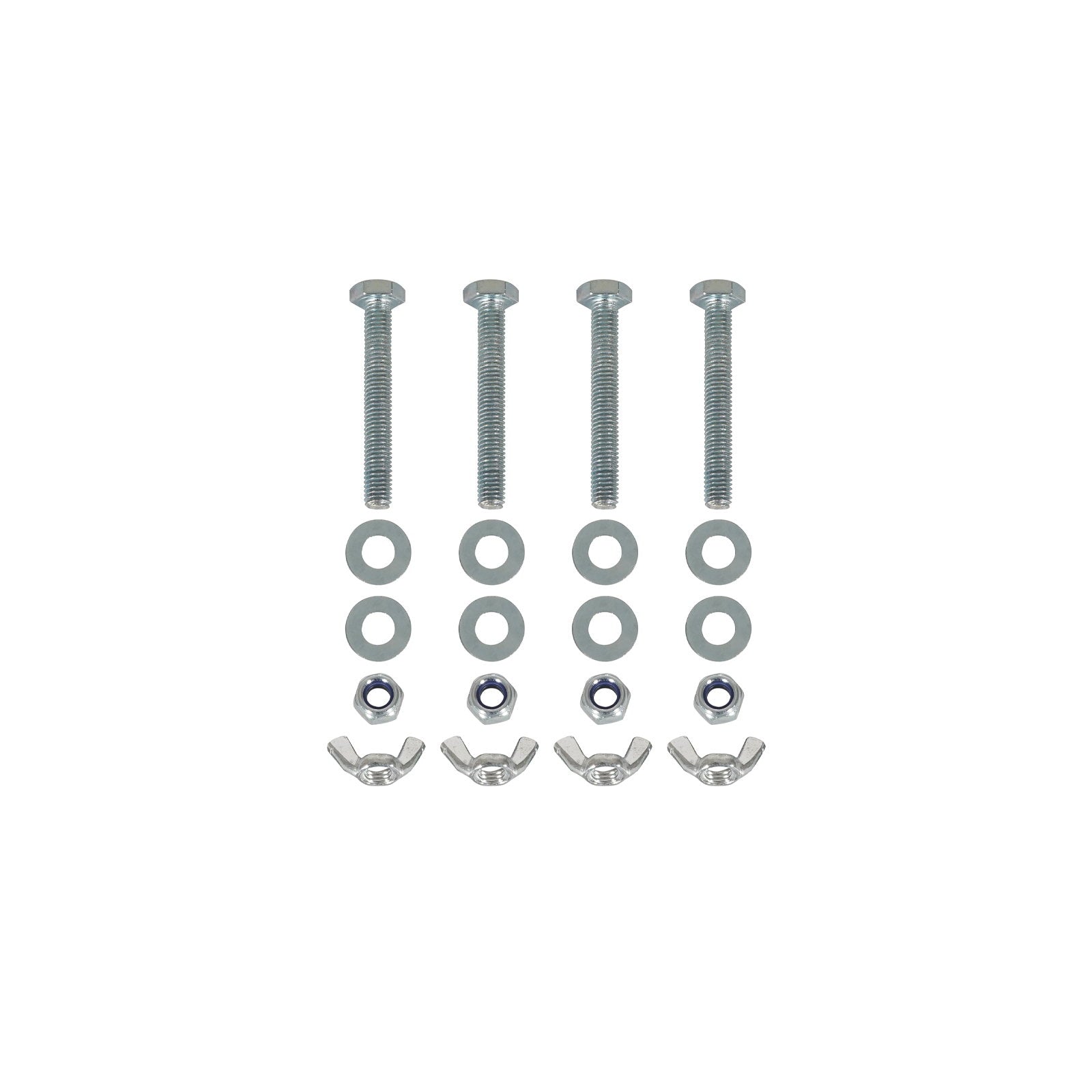 Equinox Quad Steel DecoTruss Bolt Pack Silver - Main View