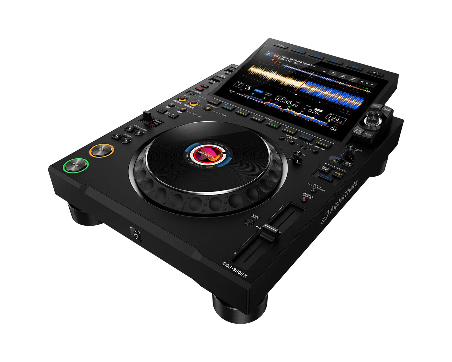 AlphaTheta CDJ-3000X Professional DJ Multi Player with Built-in Wi-Fi - view 2