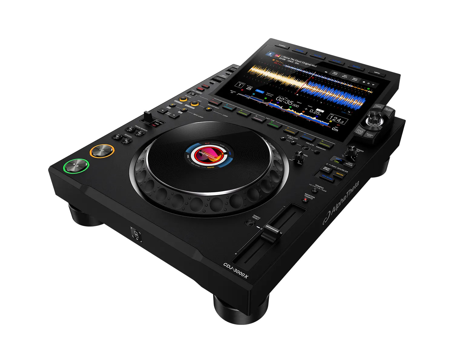 AlphaTheta CDJ-3000X Professional DJ Multi Player with Built-in Wi-Fi - view 2