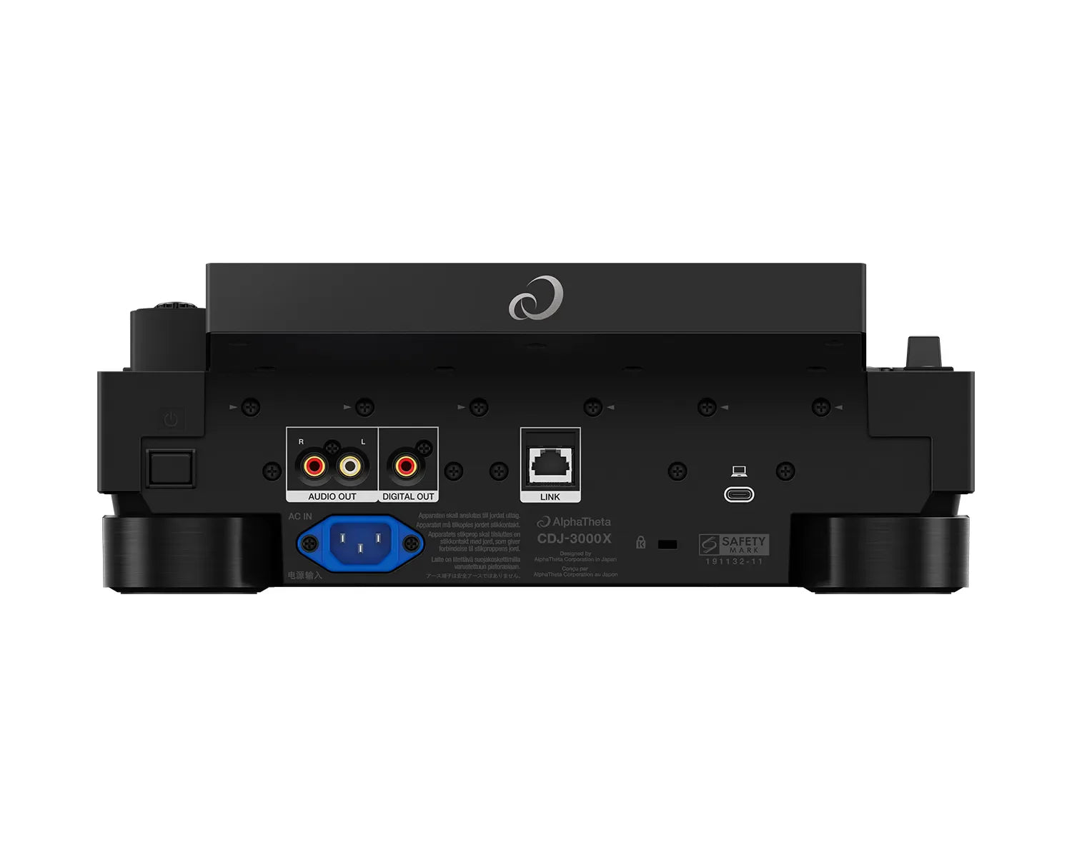 AlphaTheta CDJ-3000X Professional DJ Multi Player with Built-in Wi-Fi - view 3