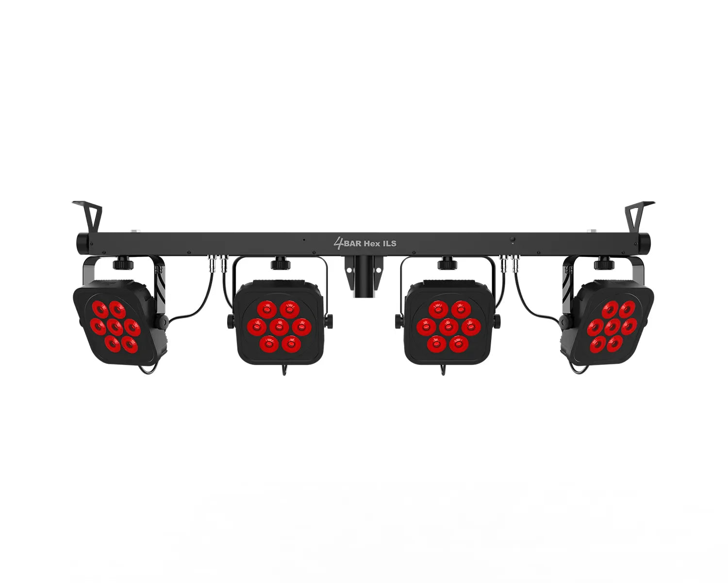 CHAUVET DJ 4BAR Hex ILS 4-Head Wash Tripod 42x5W RGBAW+UV LEDs + Footswitch - view 2