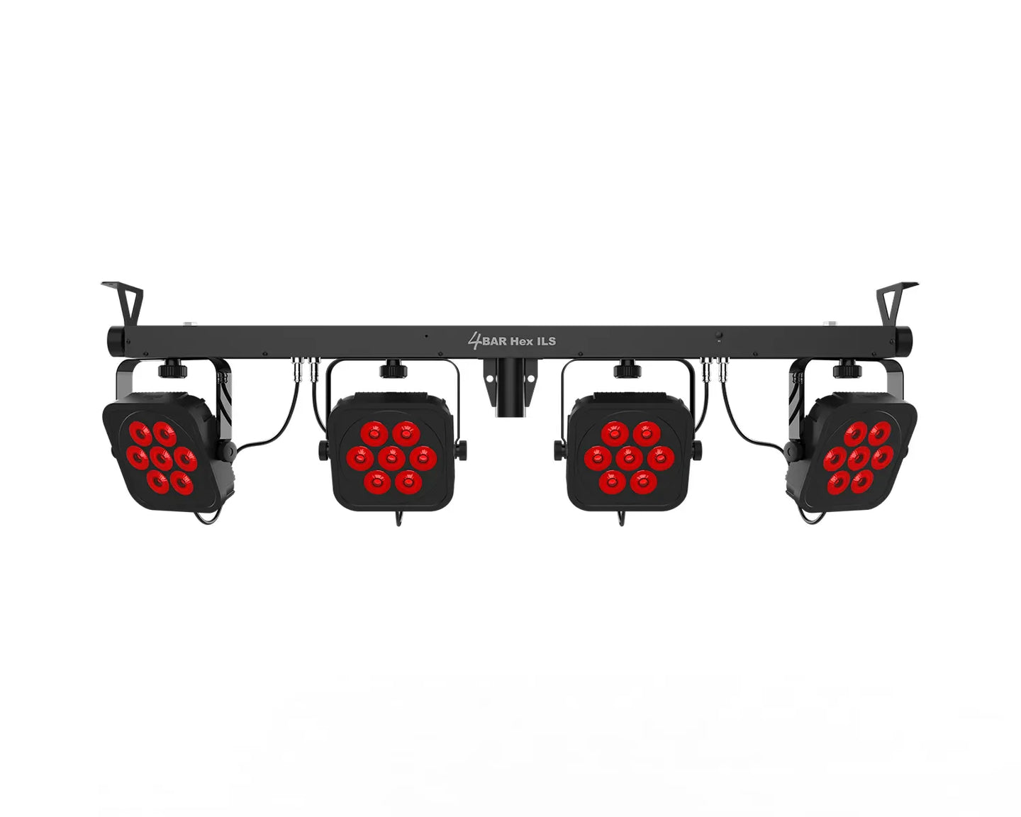 CHAUVET DJ 4BAR Hex ILS 4-Head Wash Tripod 42x5W RGBAW+UV LEDs + Footswitch - view 2