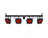 CHAUVET DJ 4BAR Hex ILS 4-Head Wash Tripod 42x5W RGBAW+UV LEDs + Footswitch - view 2