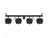 CHAUVET DJ 4BAR Hex ILS 4-Head Wash Tripod 42x5W RGBAW+UV LEDs + Footswitch - view 4