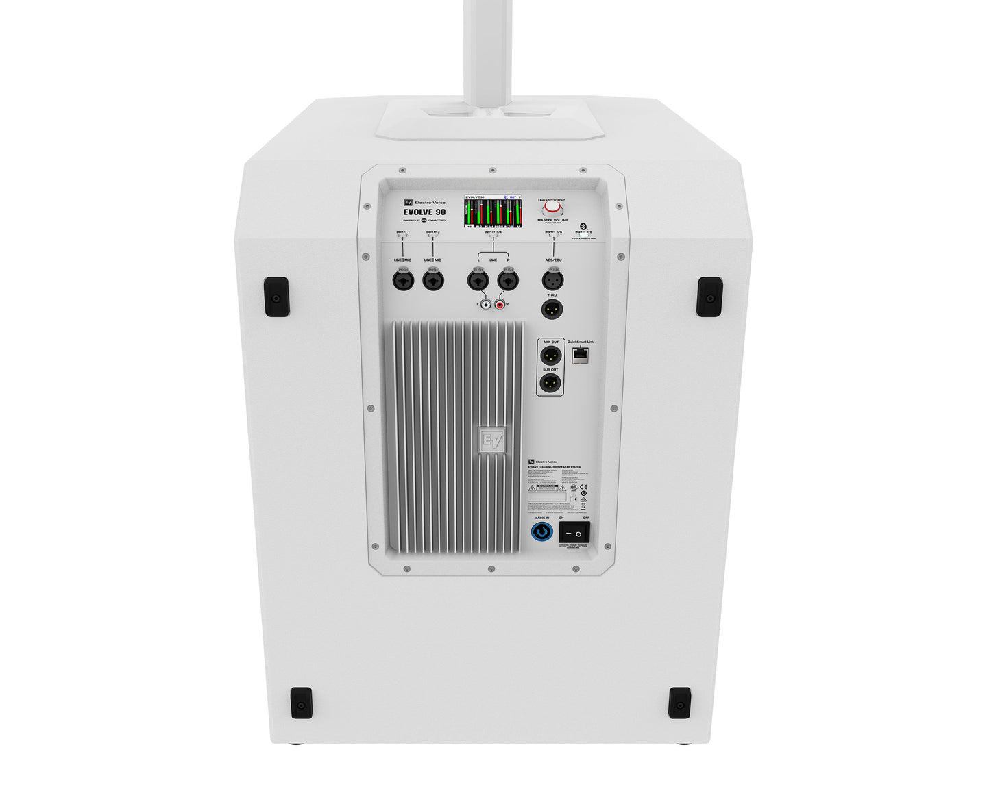 Electro-Voice EVOLVE 90 WHITE Column Speaker System with DSP 18 Sub and BT - view 6