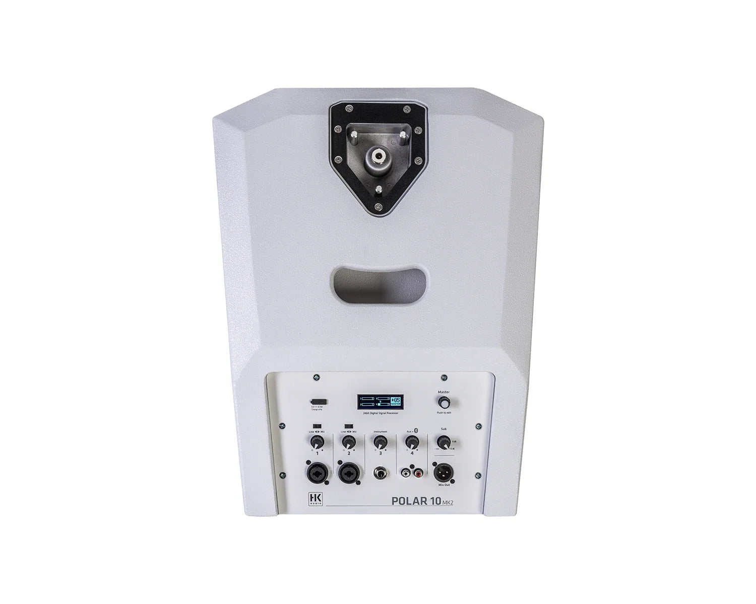 HK Audio POLAR 10 MK2 10"+6x3" Column PA System with Bluetooth White - view 2