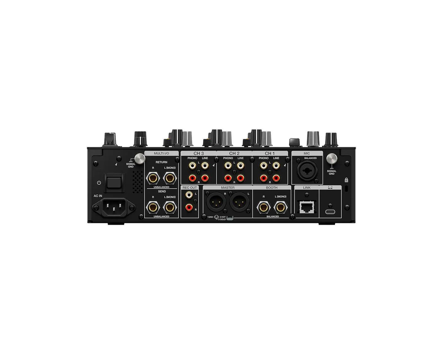 AlphaTheta DJM-V5 3 Channel Professional DJ Mixer 96-Bit / 4-Band EQ - view 4