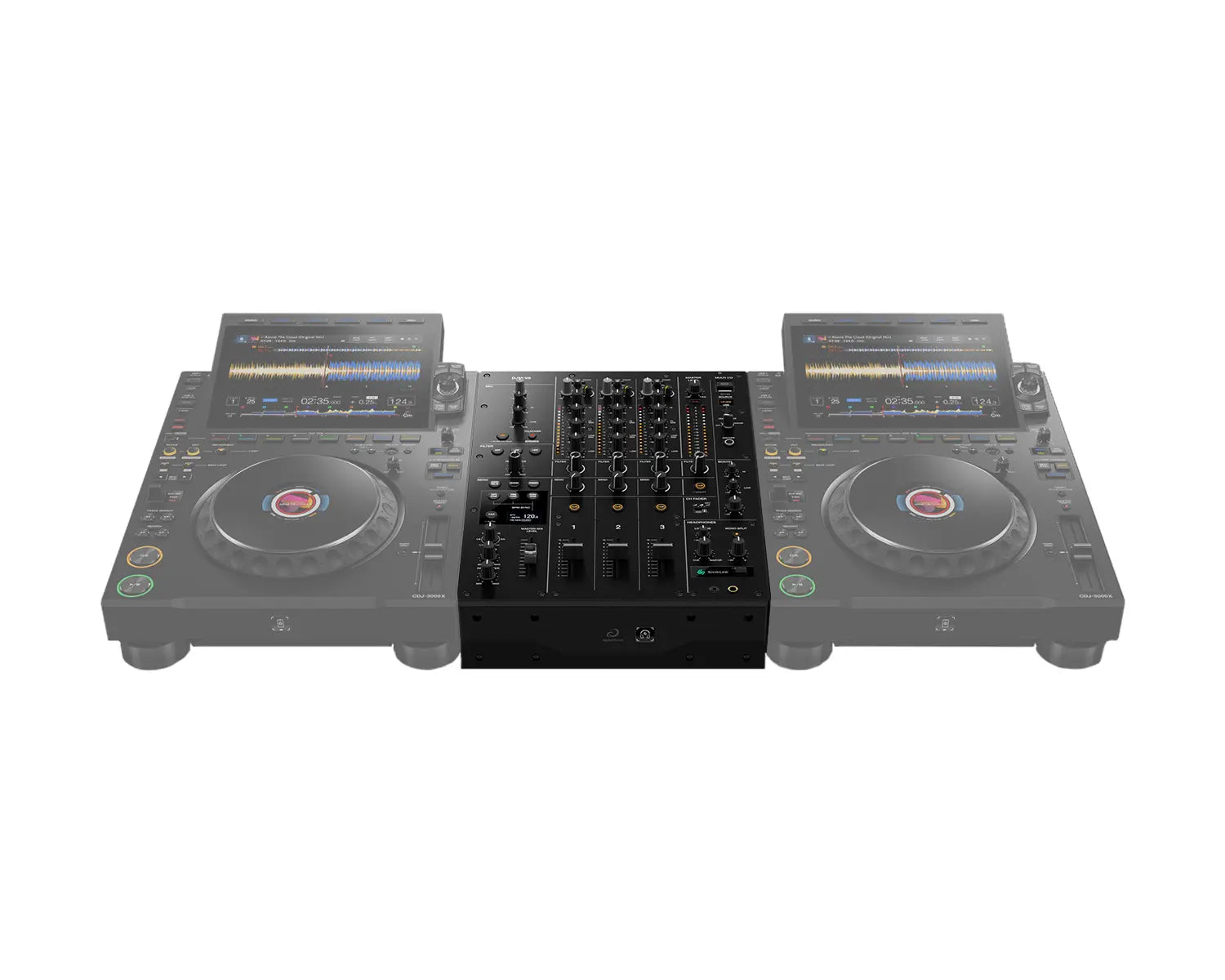 AlphaTheta DJM-V5 3 Channel Professional DJ Mixer 96-Bit / 4-Band EQ - view 5