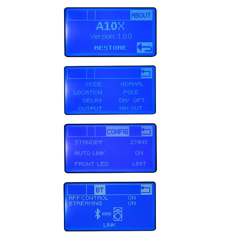 Avante AVANTE A10X - Back Panel and Connections
