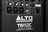 ALTO TS112C 1200W Portable Powered Column PA Bluetooth close up controls