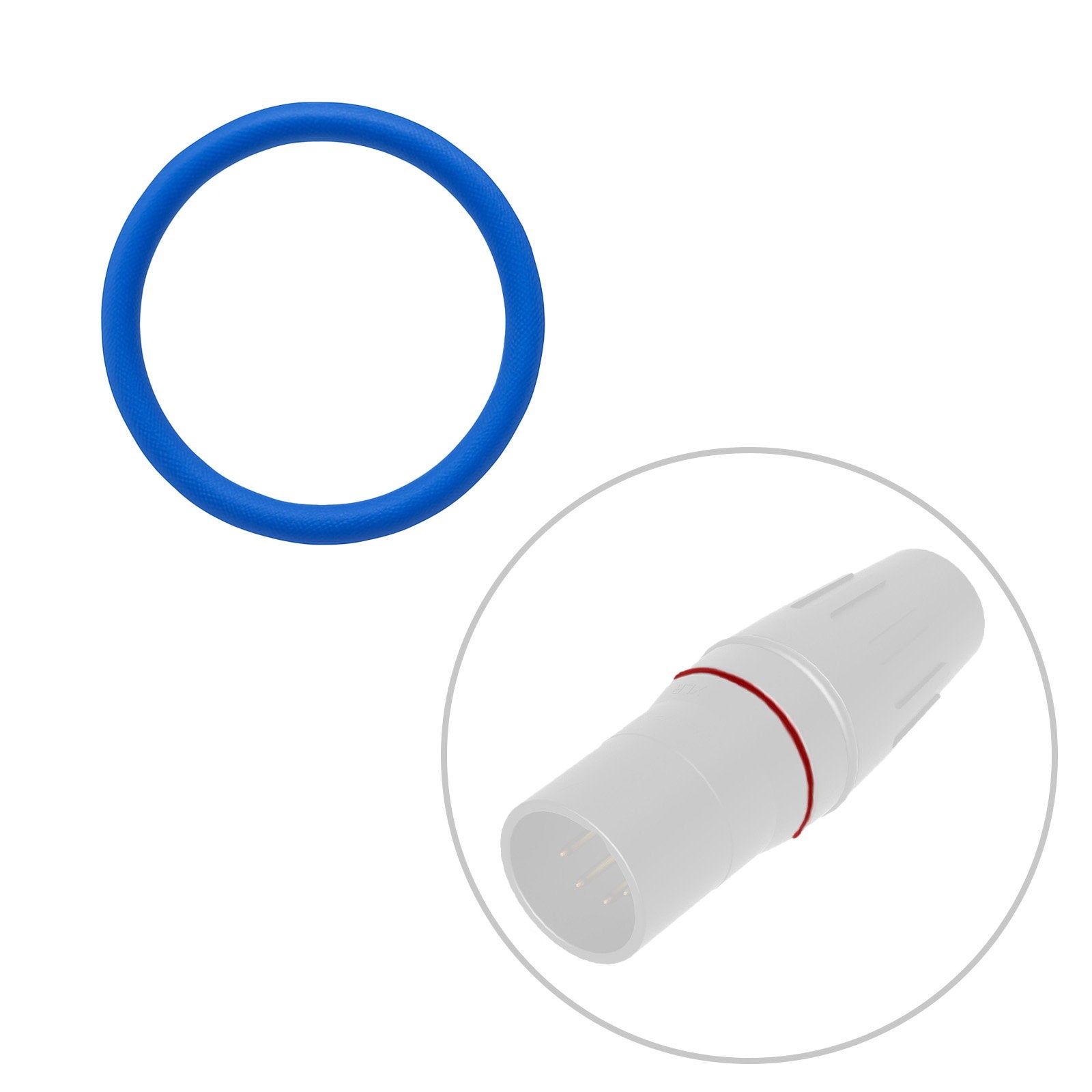 Seetronic Colour Coding Ring Seetronic H Series Blue - Alternate View 1