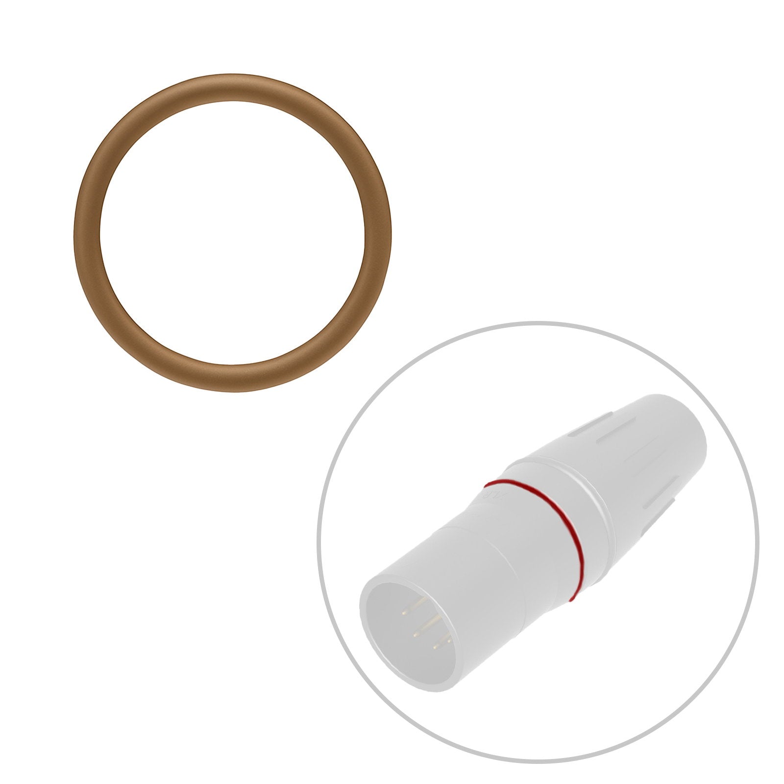 Seetronic Colour Coding Ring Seetronic H Series Brown - Alternate View 1