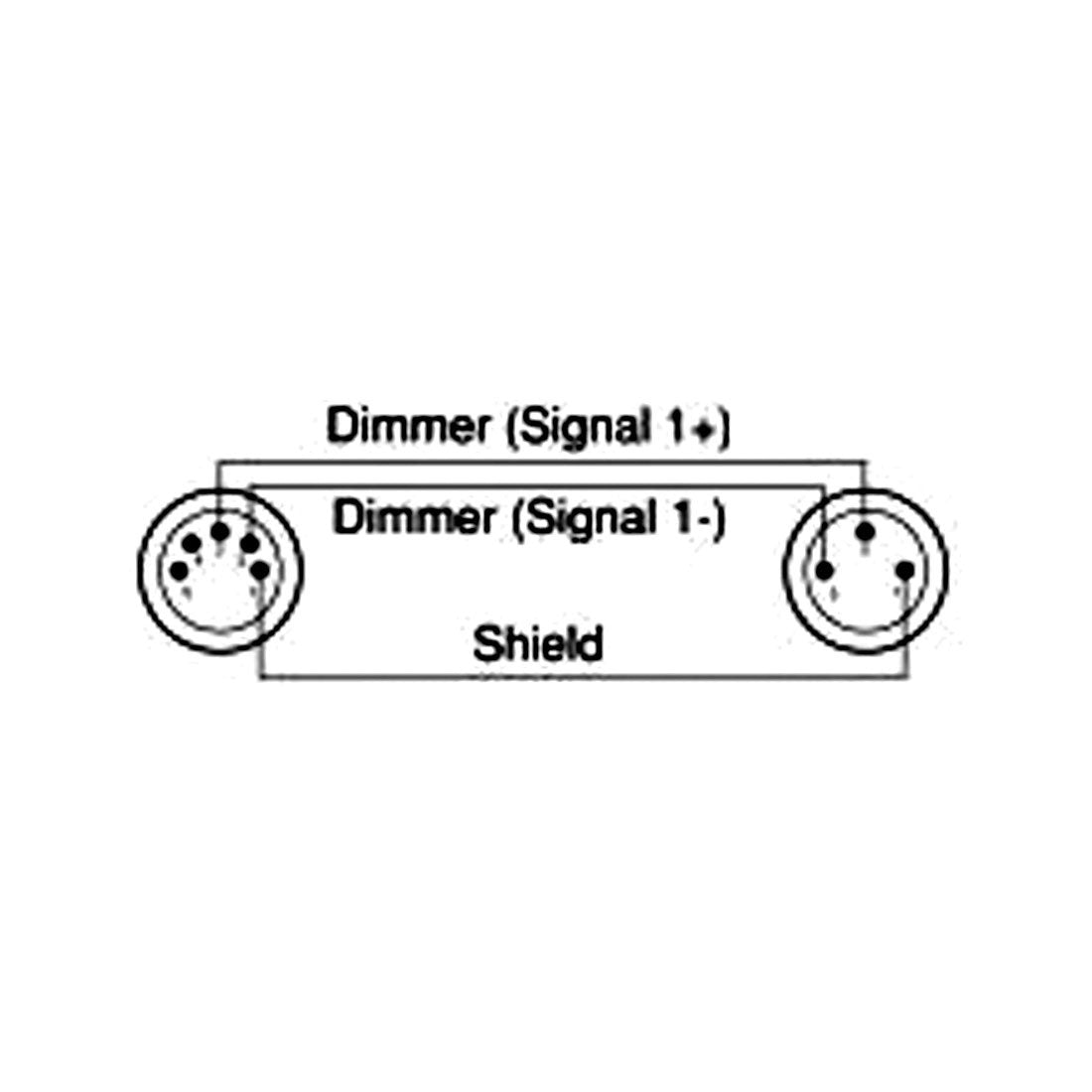 Accu Cable AC-DMXT/3M5F 3pin male/5pin female - Main View