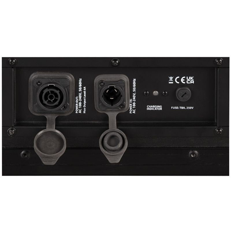 ADJ ElectraPix Par 7 Pak - Back Panel and Connections