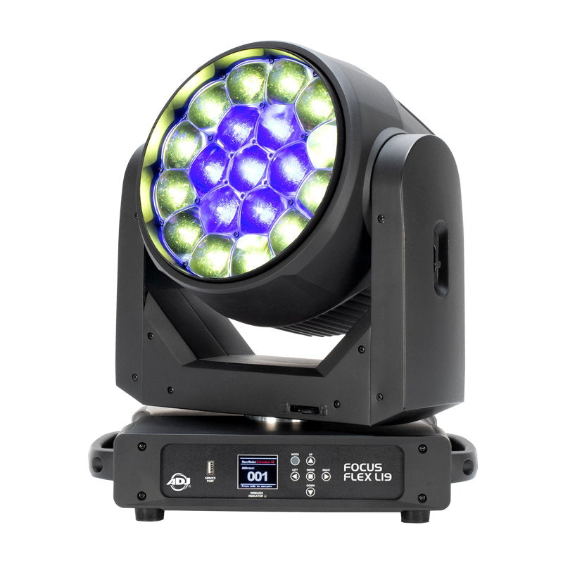 ADJ Focus Flex L19 - Back Panel and Connections