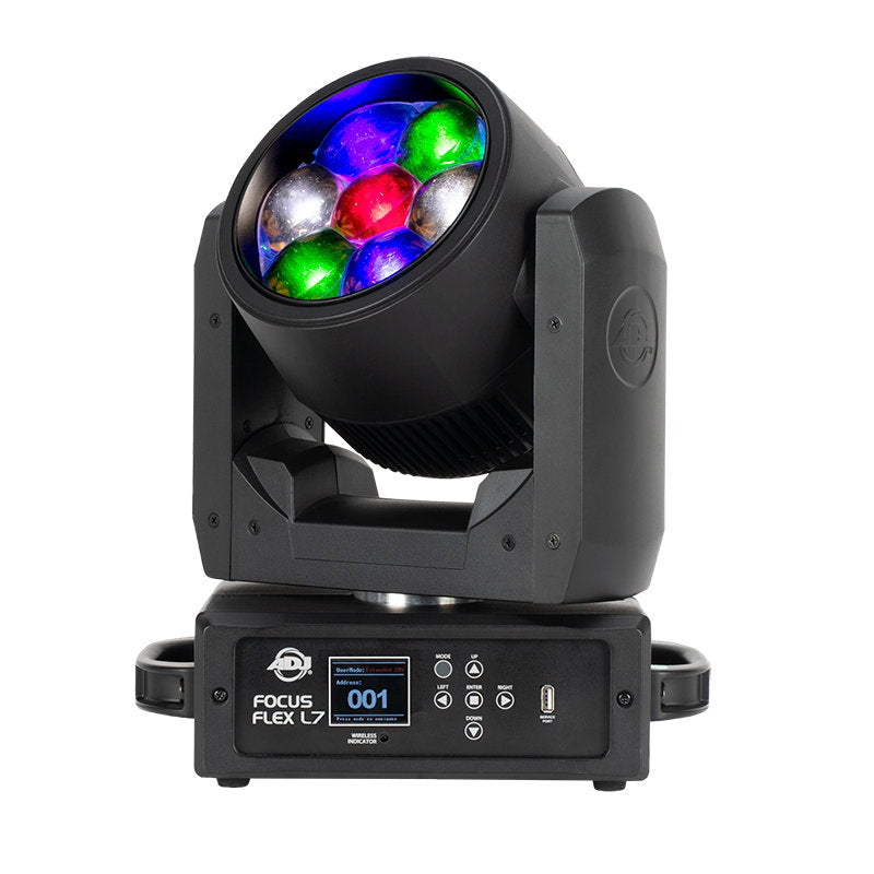 ADJ Focus Flex L7 - Back Panel and Connections