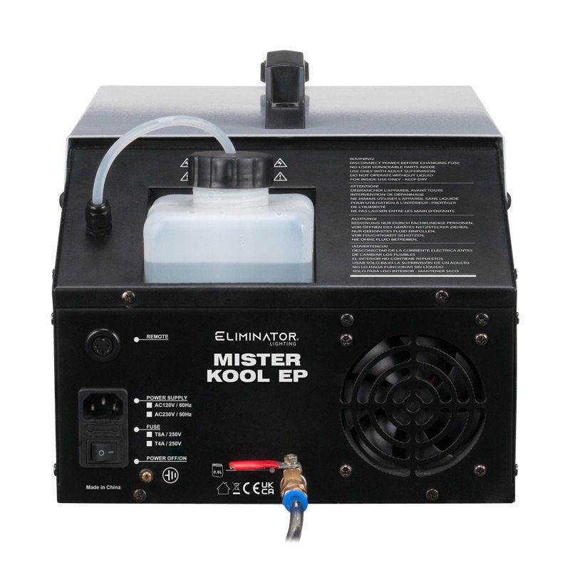 Eliminator Mister Kool EP - Back Panel and Connections