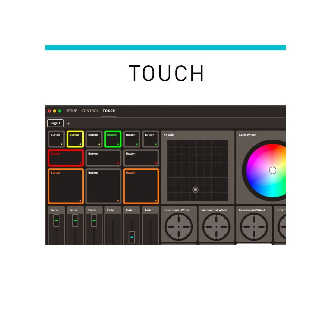 ADJ myDMX5 - Main View