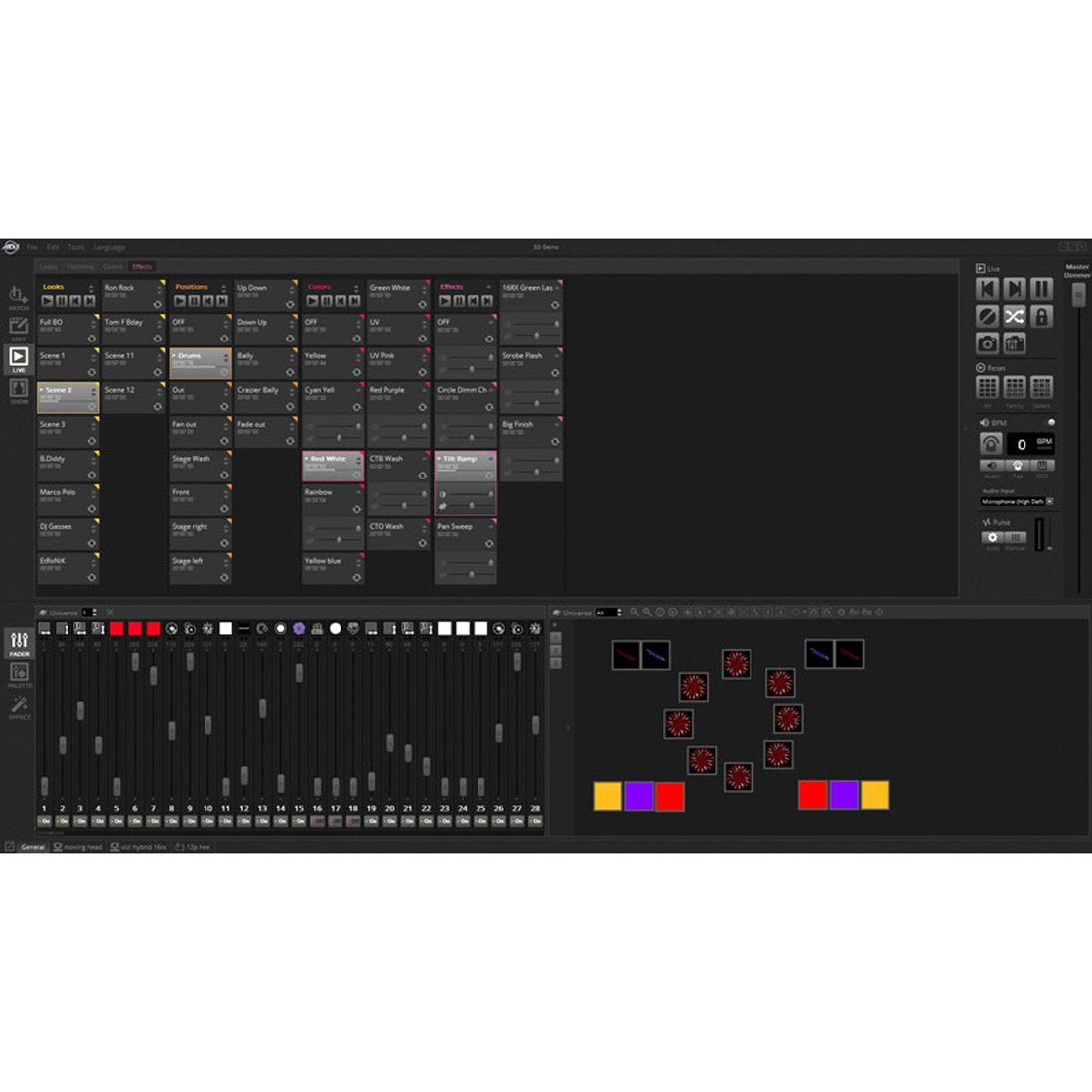 ADJ myDMX-RM - Back Panel and Connections