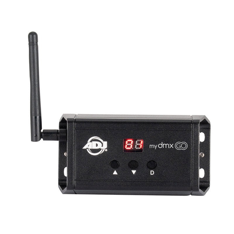 ADJ mydmx GO - Back Panel and Connections