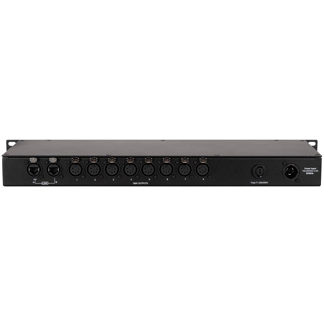 ADJ NET 8 - Back Panel and Connections