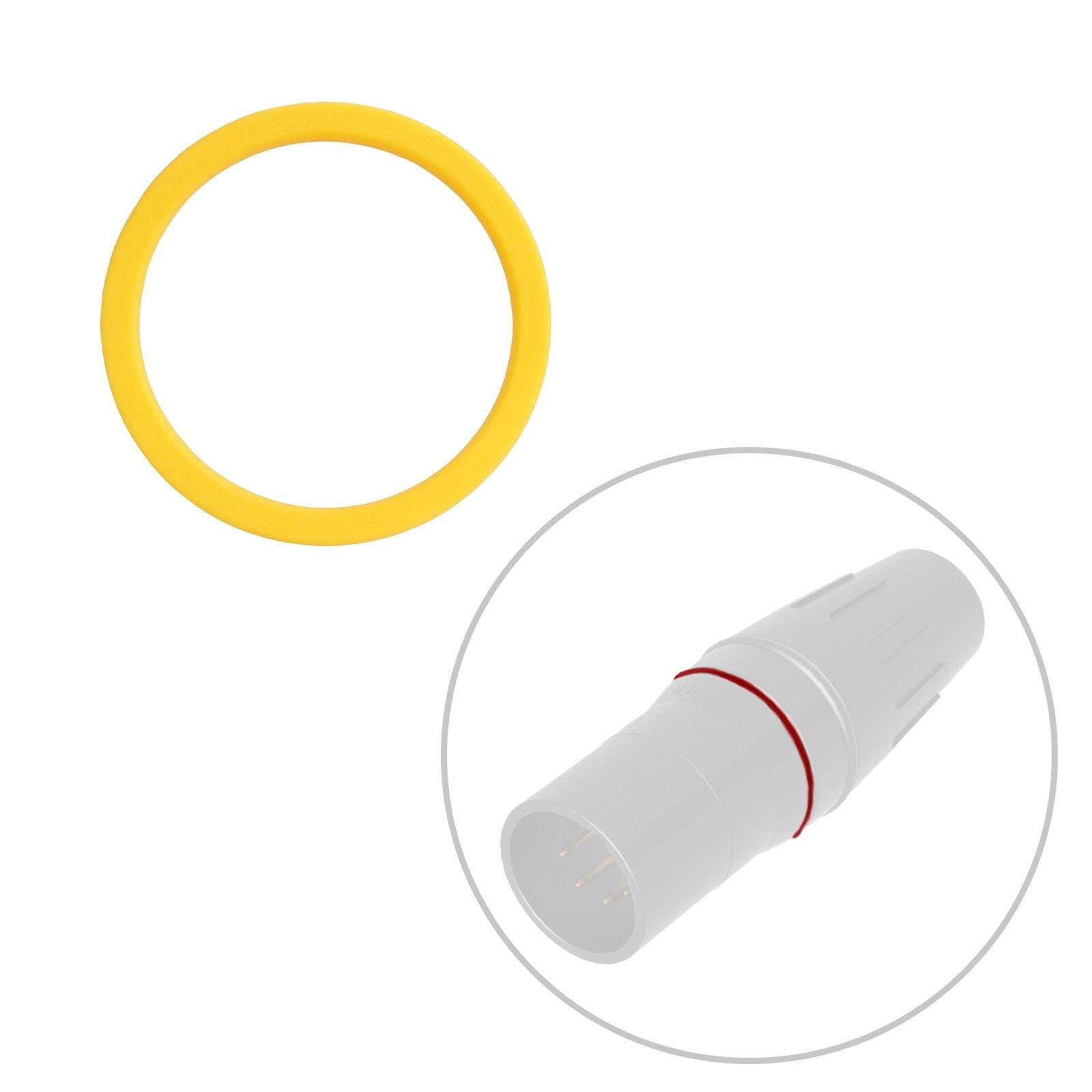 Seetronic Colour Coding Ring Seetronic H Series Orange - Alternate View 1