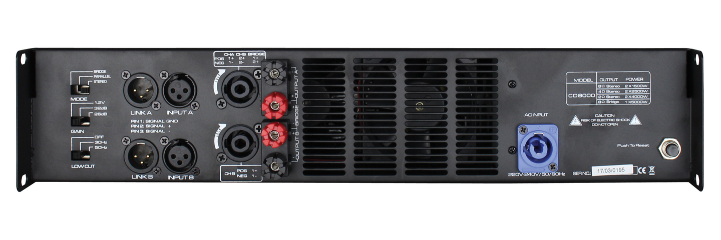 Zenith CD 8000 Power Amplifier - Alternate View 3