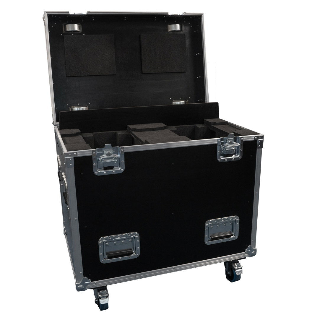 ADJ ADJ Touring Case 2x Focus Spot 7Z - Back Panel and Connections