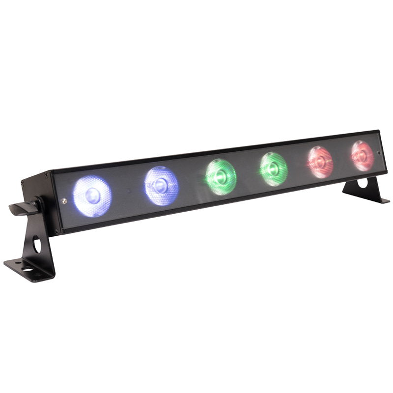ADJ UBL6H 1x40° linear diffusion filter - Back Panel and Connections